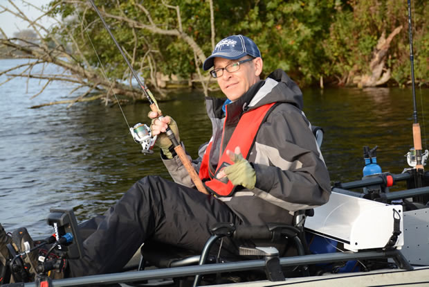 Стив Лиссард - чемпион мира по ловле хищной рыбы с каяка