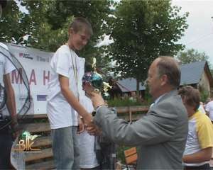 В Житомирской области прошли детские соревнования "КиндерФиш - 2009"