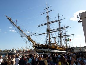 В Одессу зашел самый красивый корабль мира