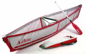 Гаджеты для рыбалки: Adhoc каноэ  - лодка в рюкзаке 