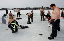 В Канаде прошли необычные соревнования по рыбалке