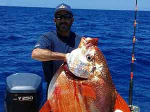 Бывший пожарник из США поймал редкую теплокровную рыбу